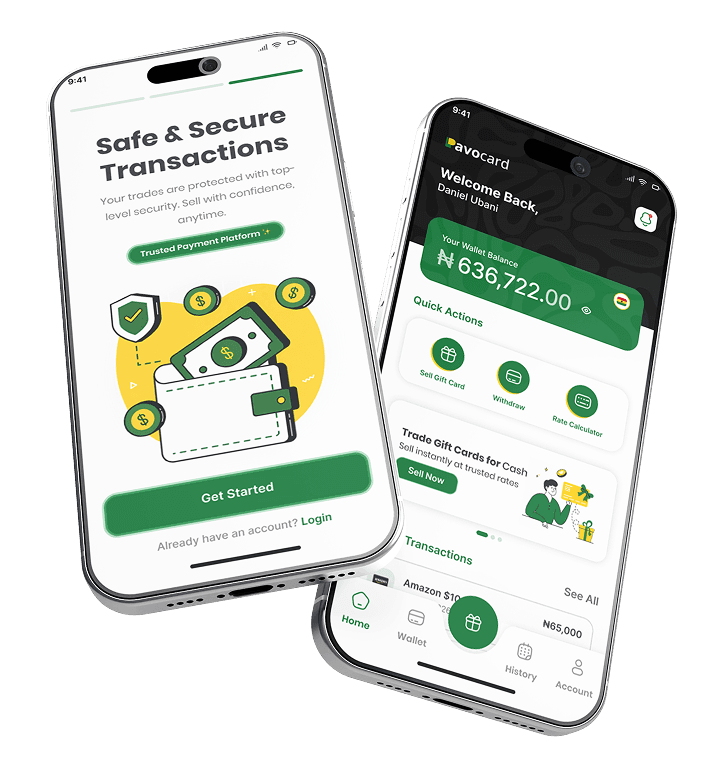 Pavocard App Preview